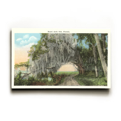 Royal Arch Oak, Florida Wood Sign Royal Arch Oak, Florida Wood Sign