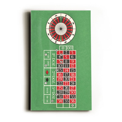 Layout of Roulette Table Wood Sign Layout of Roulette Table Wood Sign