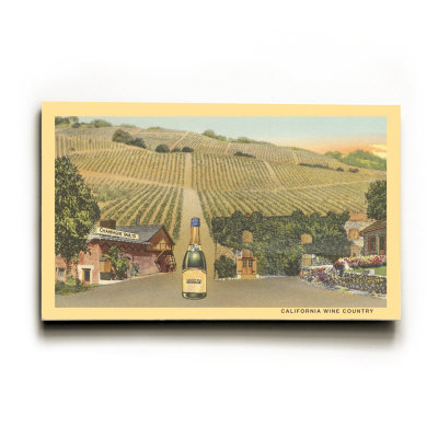 California Wine Country Wood Sign California Wine Country Wood Sign