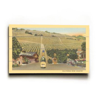 California Wine Country Wood Sign California Wine Country Wood Sign