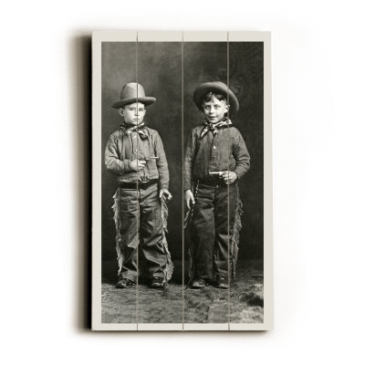 Make-Believe Cowboys Wood Sign Make-Believe Cowboys Wood Sign