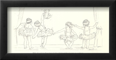 Ballerinas III Framed Print Ballerinas III Framed Print