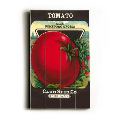 Tomato Seed Packet Wood Sign Tomato Seed Packet Wood Sign
