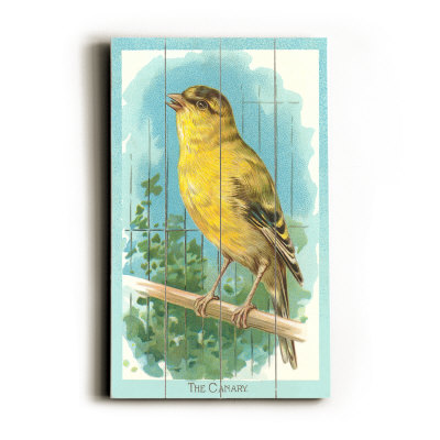Canary Wood Sign Canary Wood Sign