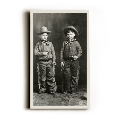 Make-Believe Cowboys Wood Sign Make-Believe Cowboys Wood Sign