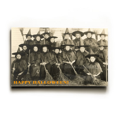 Class Picture of Witches Wood Sign Class Picture of Witches Wood Sign