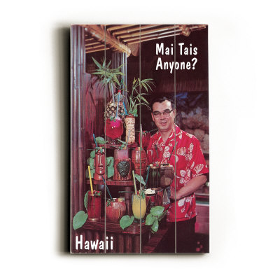 Mai Tais Anyone Tiki Cocktails Wood Sign Mai Tais Anyone Tiki Cocktails Wood Sign