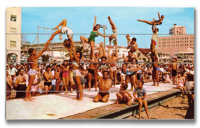 Venice Beach Body Builders II Wood Sign Venice Beach Body Builders II Wood Sign