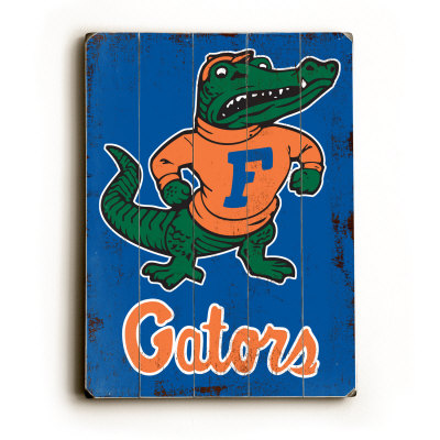 University of Florida Gators Wood Sign University of Florida Gators Wood Sign
