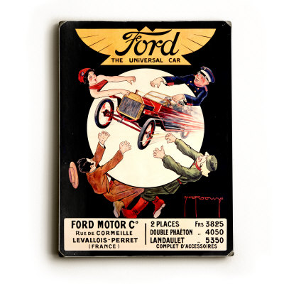Ford - The Universal Car Wood Sign Ford - The Universal Car Wood Sign