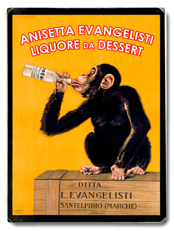 Anisetta Evangelisti Wood Sign Anisetta Evangelisti Wood Sign