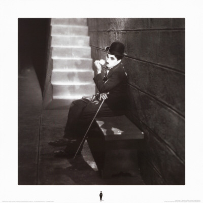 Charlie Chaplin in City Lights Print Charlie Chaplin in City Lights Print