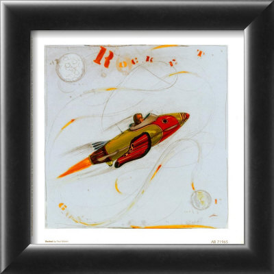 Rocket Framed Print Rocket Framed Print