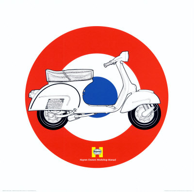 Haynes: Vespa Print Haynes: Vespa Print