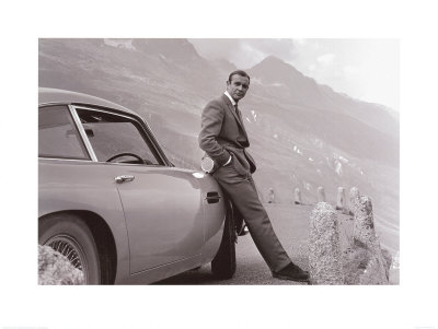James Bond: Aston Martin Print James Bond: Aston Martin Print