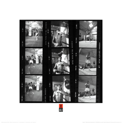 Muhammad Ali: Film Strips Print Muhammad Ali: Film Strips Print