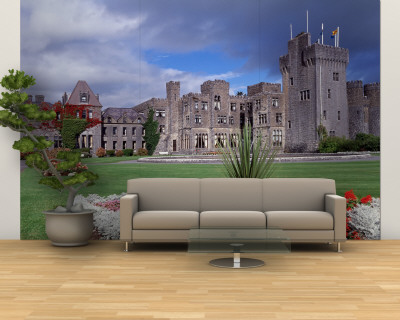 Ashford Castle, Ireland Wall Mural – Large Ashford Castle, Ireland Wall Mural – Large