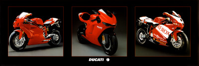 Ducati Bikes Poster Ducati Bikes Poster