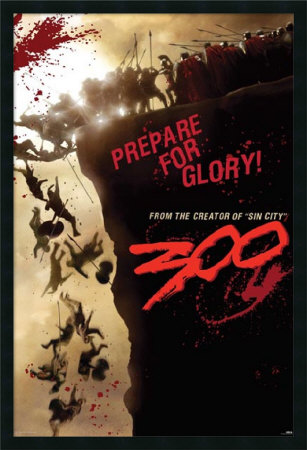 300 - Movie One Sheet Framed Fine Art Print 300 - Movie One Sheet Framed Fine Art Print