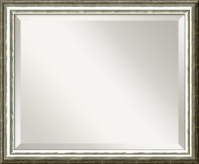 SoHo Silver Mirror - Medium Framed Fine Art Print SoHo Silver Mirror - Medium Framed Fine Art Print