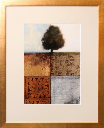 Patterned Landscape I Framed Fine Art Print Patterned Landscape I Framed Fine Art Print