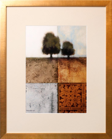 Patterned Landscape II Framed Fine Art Print Patterned Landscape II Framed Fine Art Print