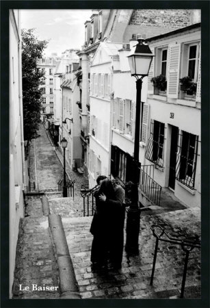 La Baiser (The Kiss) Framed Fine Art Print La Baiser (The Kiss) Framed Fine Art Print