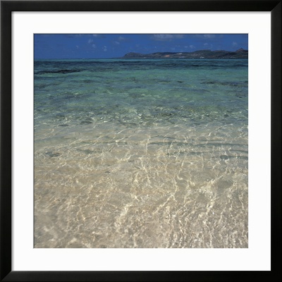 Sparkling Ocean Water Framed Photographic Print Sparkling Ocean Water Framed Photographic Print