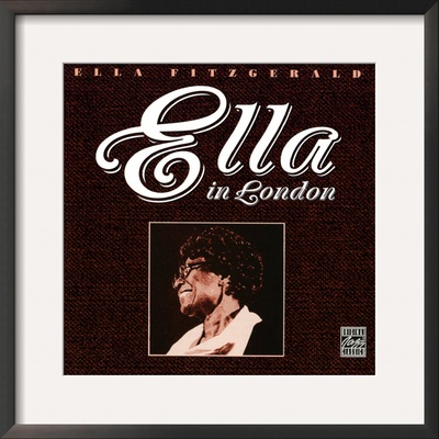 Ella Fitzgerald - Ella in London Framed Photographic Print Ella Fitzgerald - Ella in London Framed Photographic Print