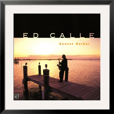 Ed Calle - Sunset Harbor Framed Photographic Print Ed Calle - Sunset Harbor Framed Photographic Print