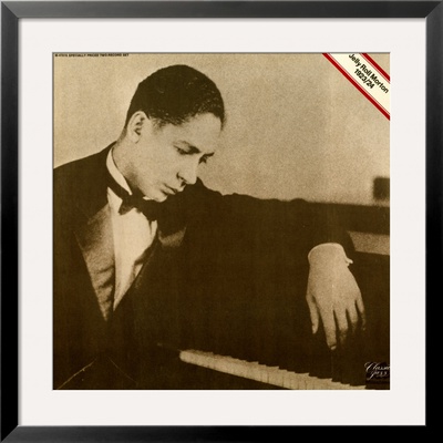 Jelly Roll Morton - 1923/24 Framed Photographic Print Jelly Roll Morton - 1923/24 Framed Photographic Print