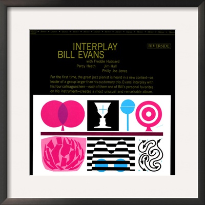 Bill Evans Quintet - Interplay Framed Photographic Print Bill Evans Quintet - Interplay Framed Photographic Print