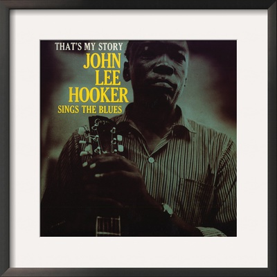 John Lee Hooker - That's My Story Framed Photographic Print John Lee Hooker - That's My Story Framed Photographic Print