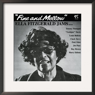 Ella Fitzgerald - Fine and Mellow Framed Photographic Print Ella Fitzgerald - Fine and Mellow Framed Photographic Print