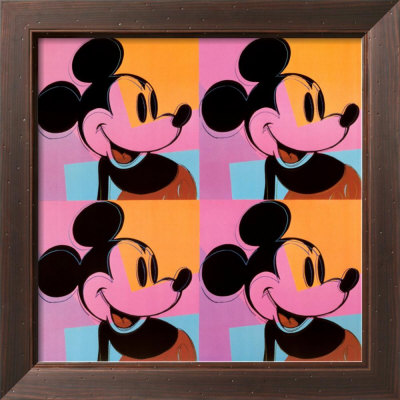 Mickey Mouse Framed Print Mickey Mouse Framed Print