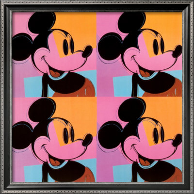 Mickey Mouse Framed Print Mickey Mouse Framed Print
