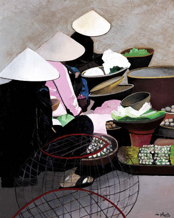 Vietnamese Market Print Vietnamese Market Print