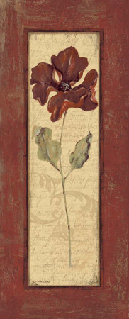 Crimson Petals I Print Crimson Petals I Print