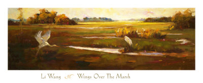 Wings over the Marsh Print Wings over the Marsh Print