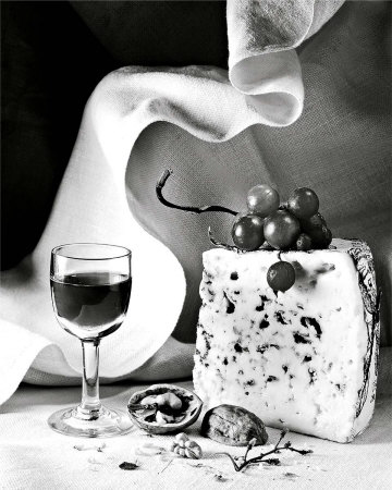 Cheese and Wine Print Cheese and Wine Print