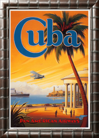 Visit Cuba Framed Print Visit Cuba Framed Print