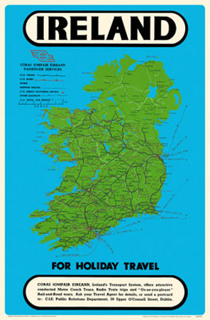 Ireland for Holiday Travel Masterprint Ireland for Holiday Travel Masterprint