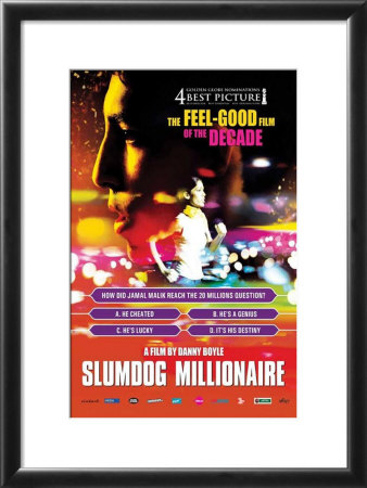 Slumdog Millionaire Framed Print Slumdog Millionaire Framed Print