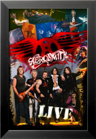 Aerosmith Framed Print Aerosmith Framed Print