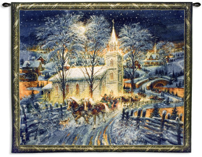 Midnight Clear Wall Tapestry Midnight Clear Wall Tapestry