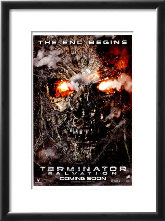 Terminator Salvation Framed Print Terminator Salvation Framed Print