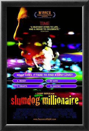 Slumdog Millionaire Framed Print Slumdog Millionaire Framed Print