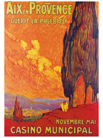 Aix en Provence Giclee Print Aix en Provence Giclee Print