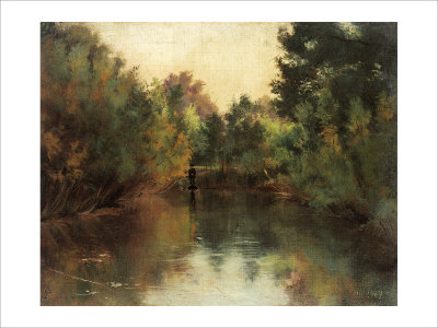 Secluded Pond Giclee Print Secluded Pond Giclee Print