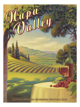 Napa Valley Giclee Print Napa Valley Giclee Print